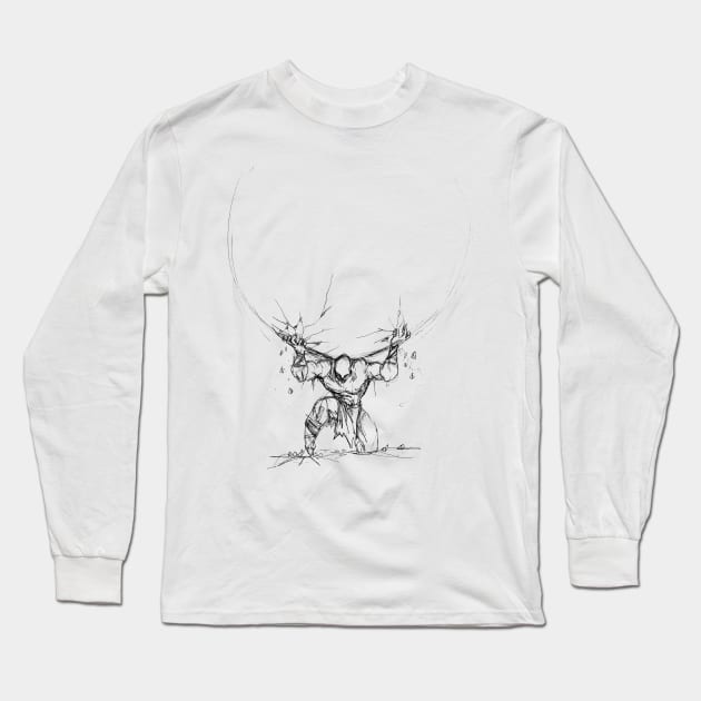 Be Strong Long Sleeve T-Shirt by hitext